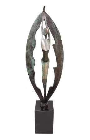 Bronzen sculptuur